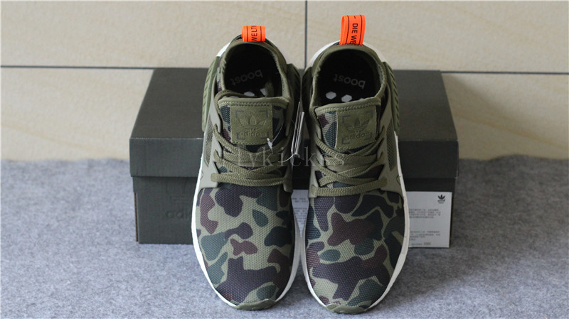 Real Boost Adidas NMD XR1 PK Green Camo